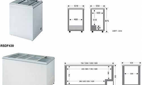 冰柜尺寸对照表大全_冰箱尺寸大全一览表